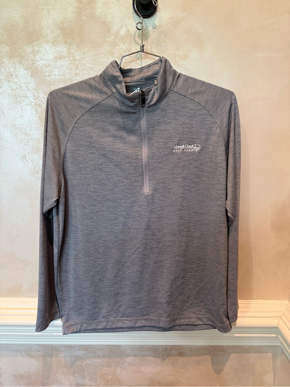 Ahead Gray Performance Quarter-Zip Pullover